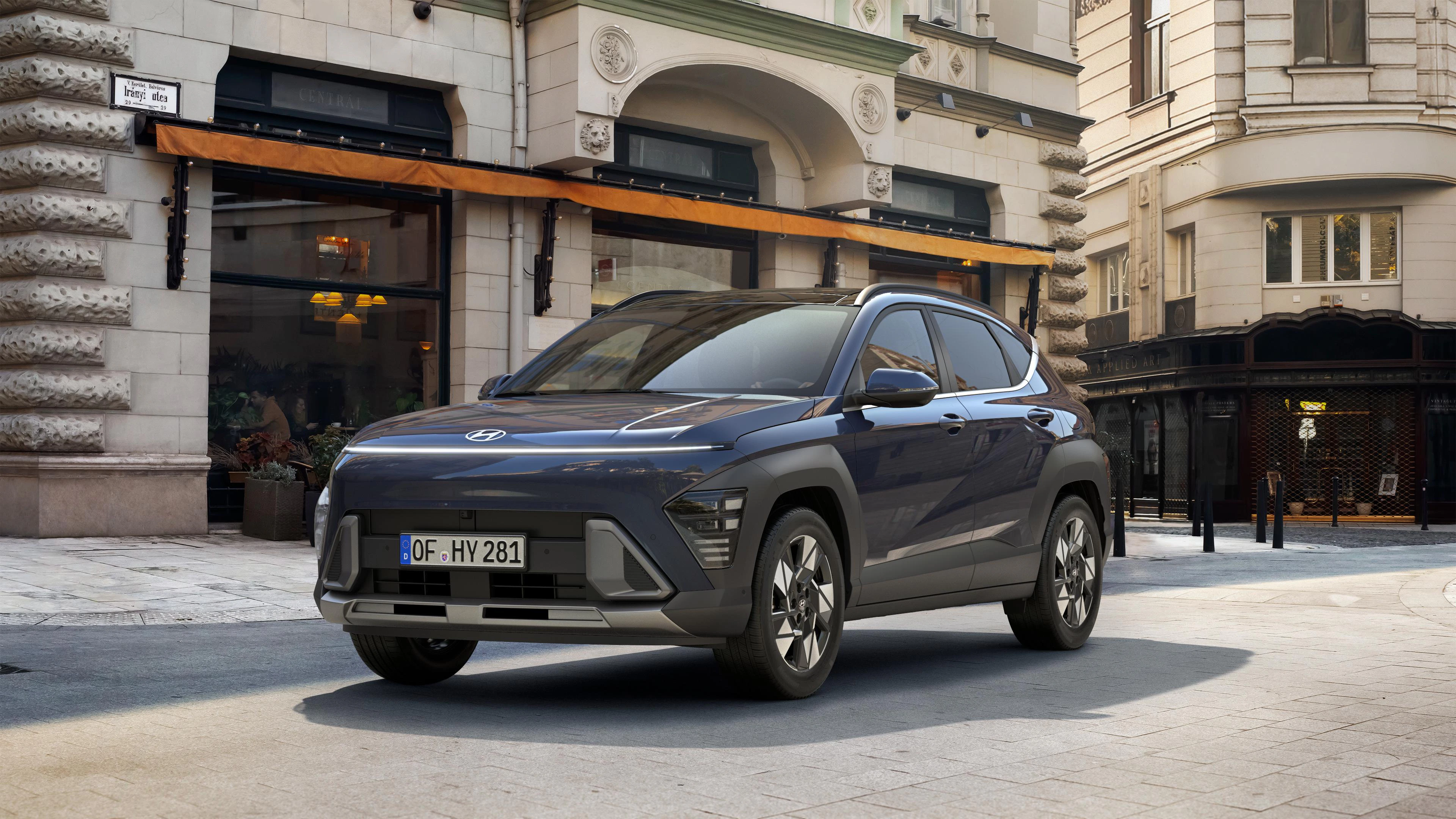 Hyundai KONA ICE / HEV (SX2) Schrägansicht Front statisch