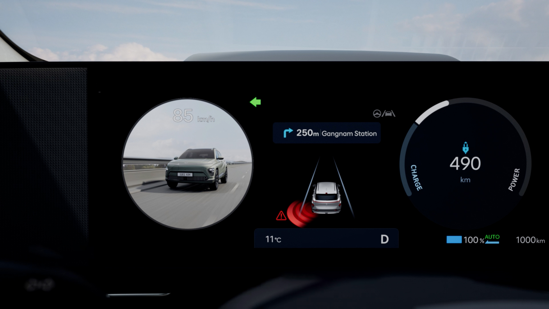 Hyundai KONA ICE / HEV (SX2) Detailansicht Instrumente