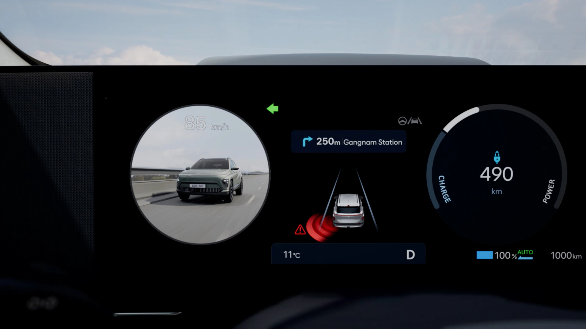 Hyundai KONA ICE / HEV (SX2) Detailansicht Instrumente