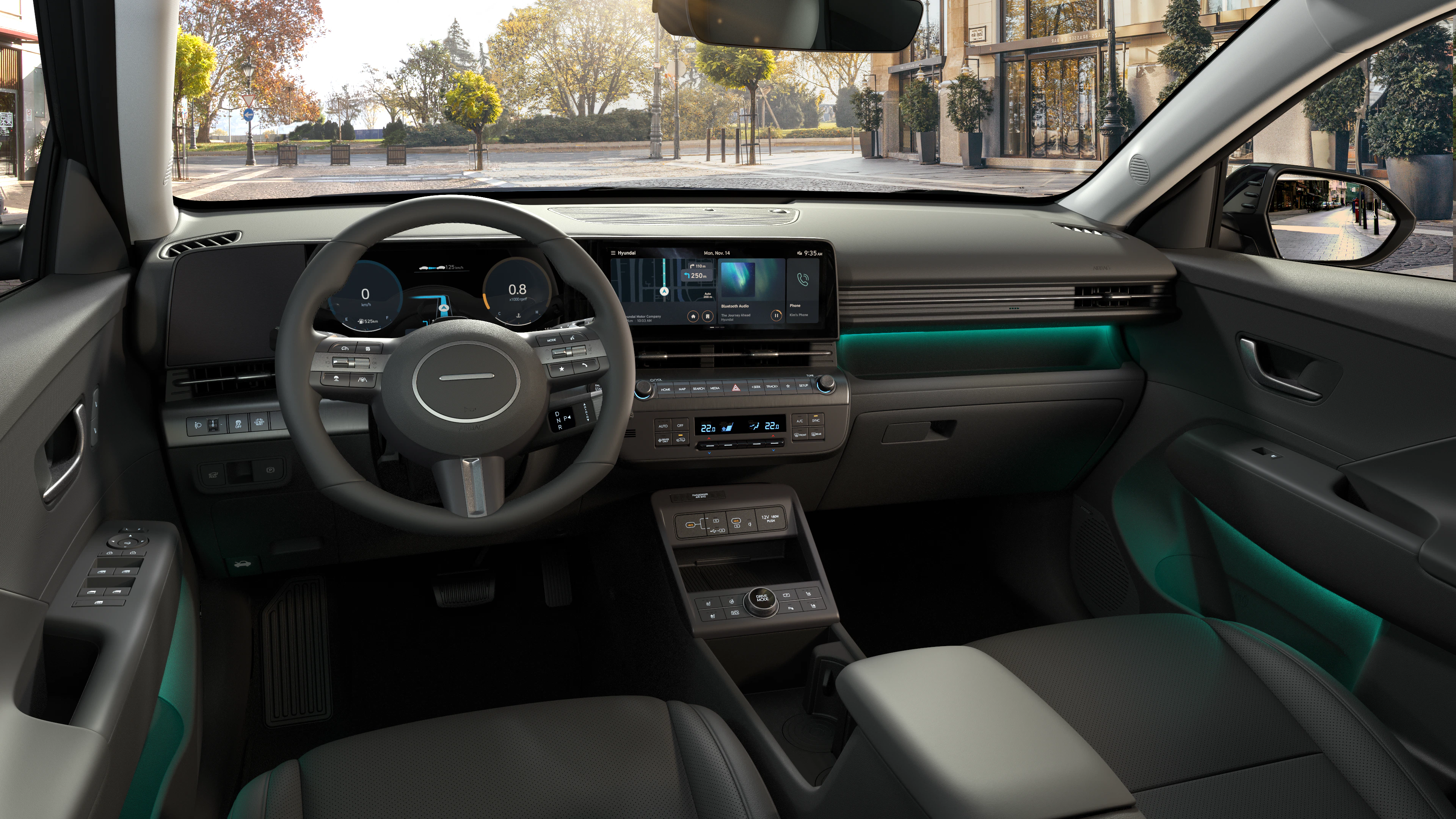 Hyundai KONA ICE / HEV (SX2) Detailansicht Cockpit