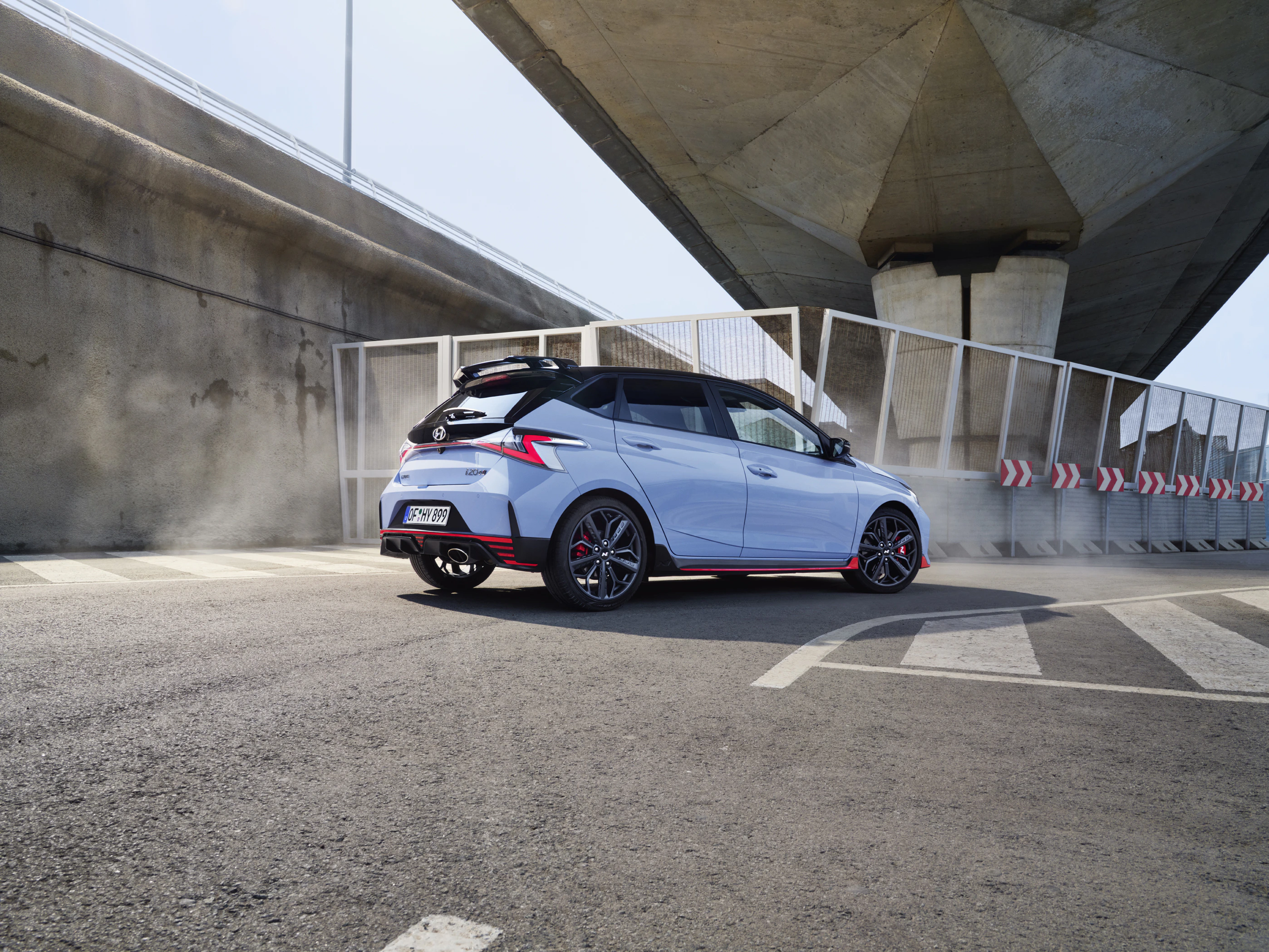 Hyundai i20 N (BC3) Schrägansicht Heck statisch