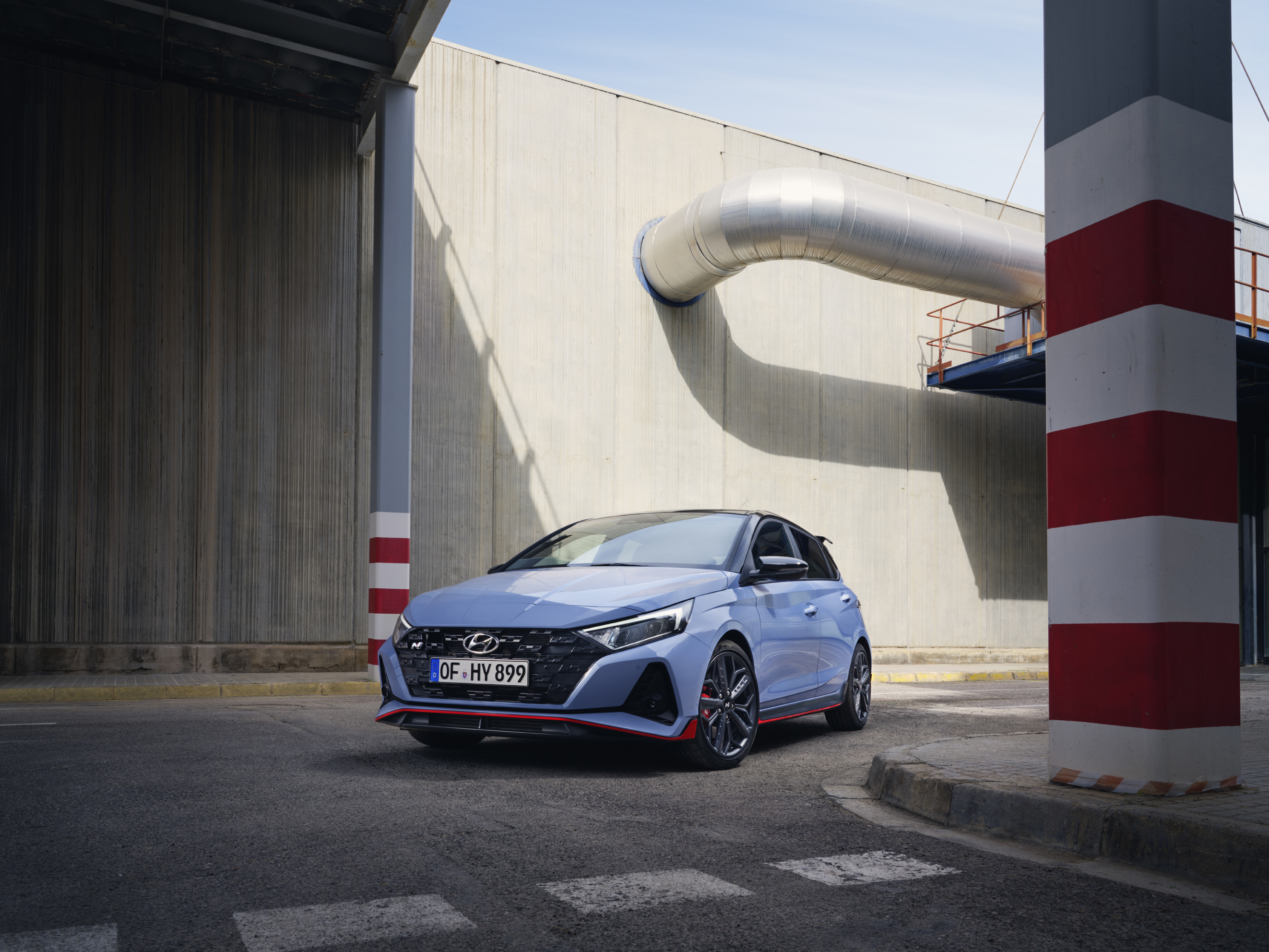 Hyundai i20 N (BC3) Schrägansicht Front statisch