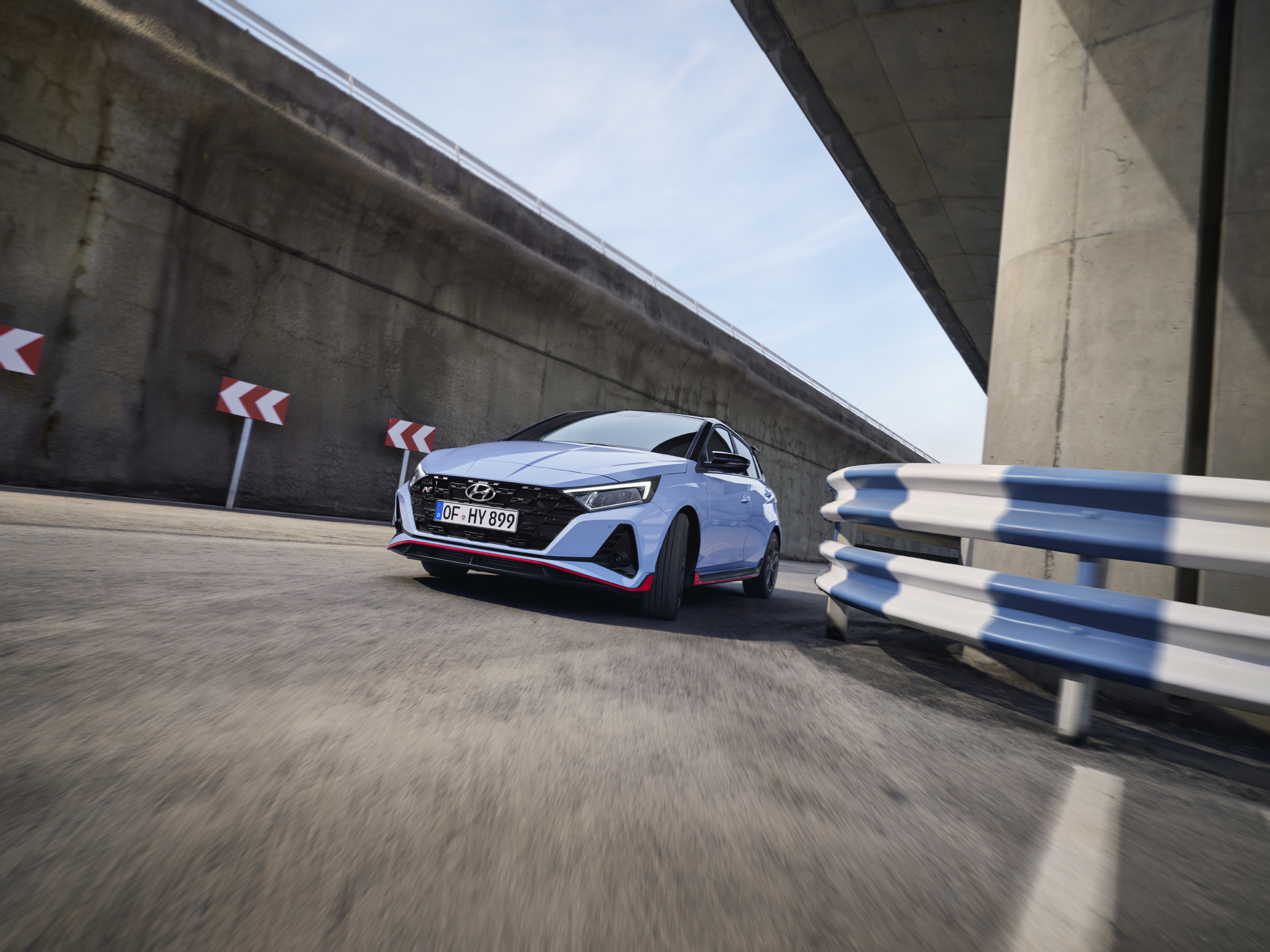 Hyundai i20 N (BC3) Schrägansicht Front dynamisch