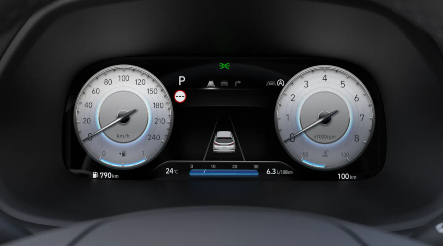 Hyundai i30 (PD) Detailansicht Instrumente
