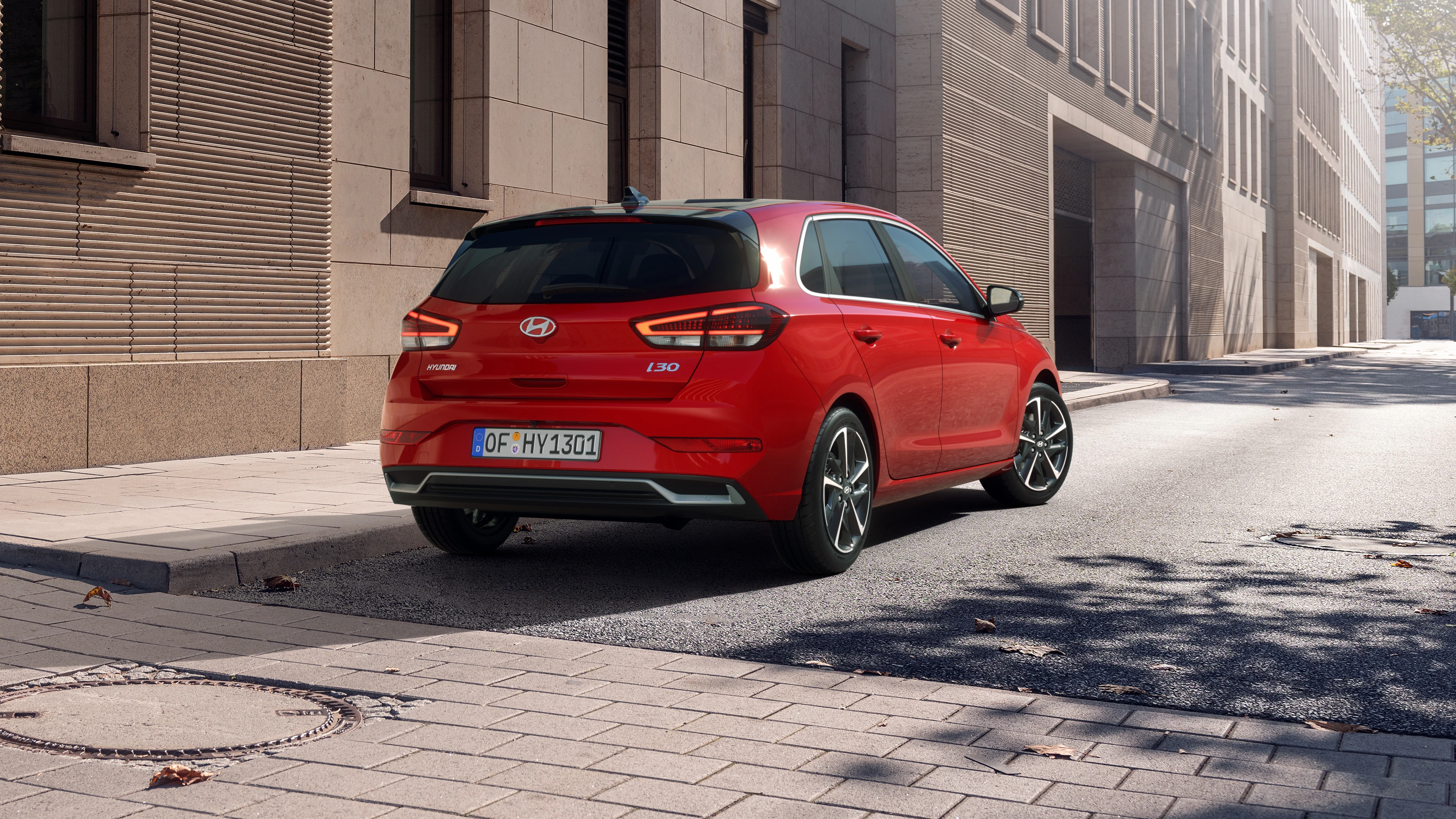 Hyundai i30 (PD) Schrägansicht Heck statisch