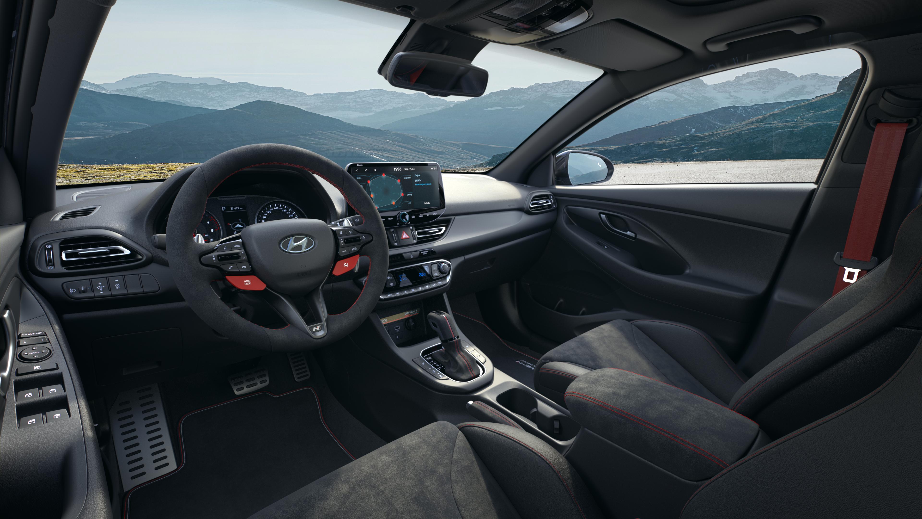 Hyundai i30 N (MK3) Detailansicht Cockpit