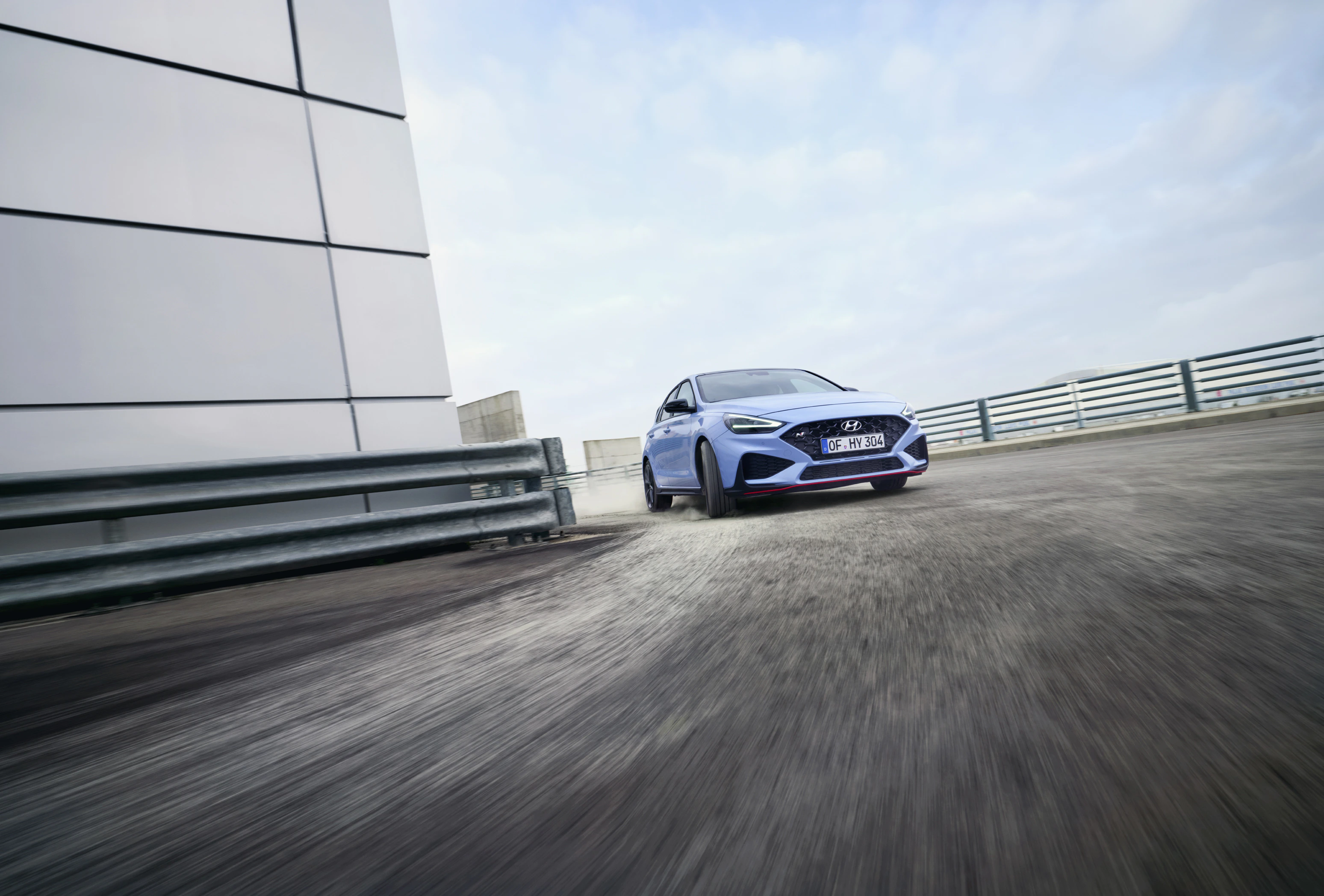 Hyundai i30 N (MK3) Schrägansicht Front dynamisch