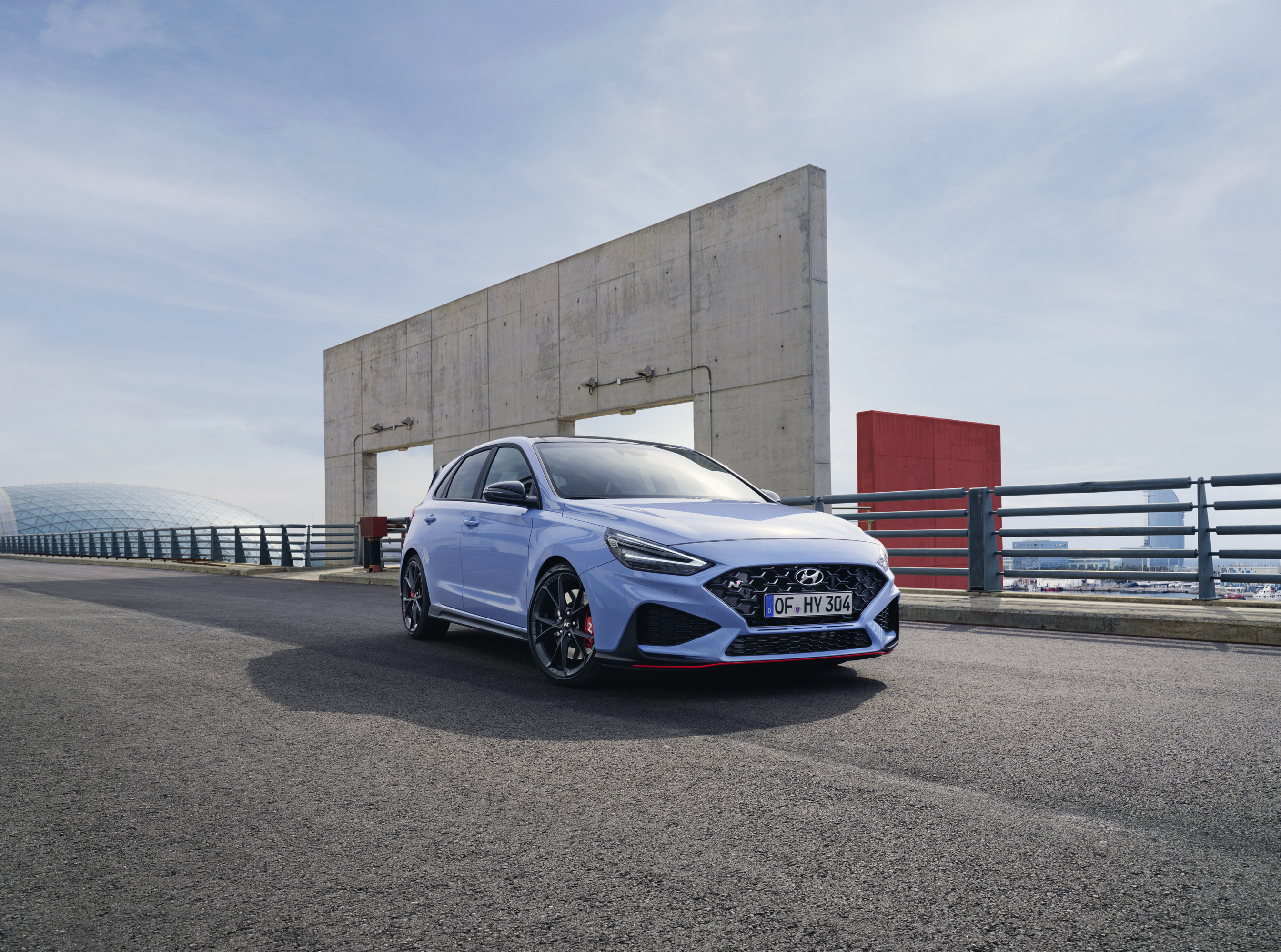Hyundai i30 N (MK3) Schrägansicht Front statisch