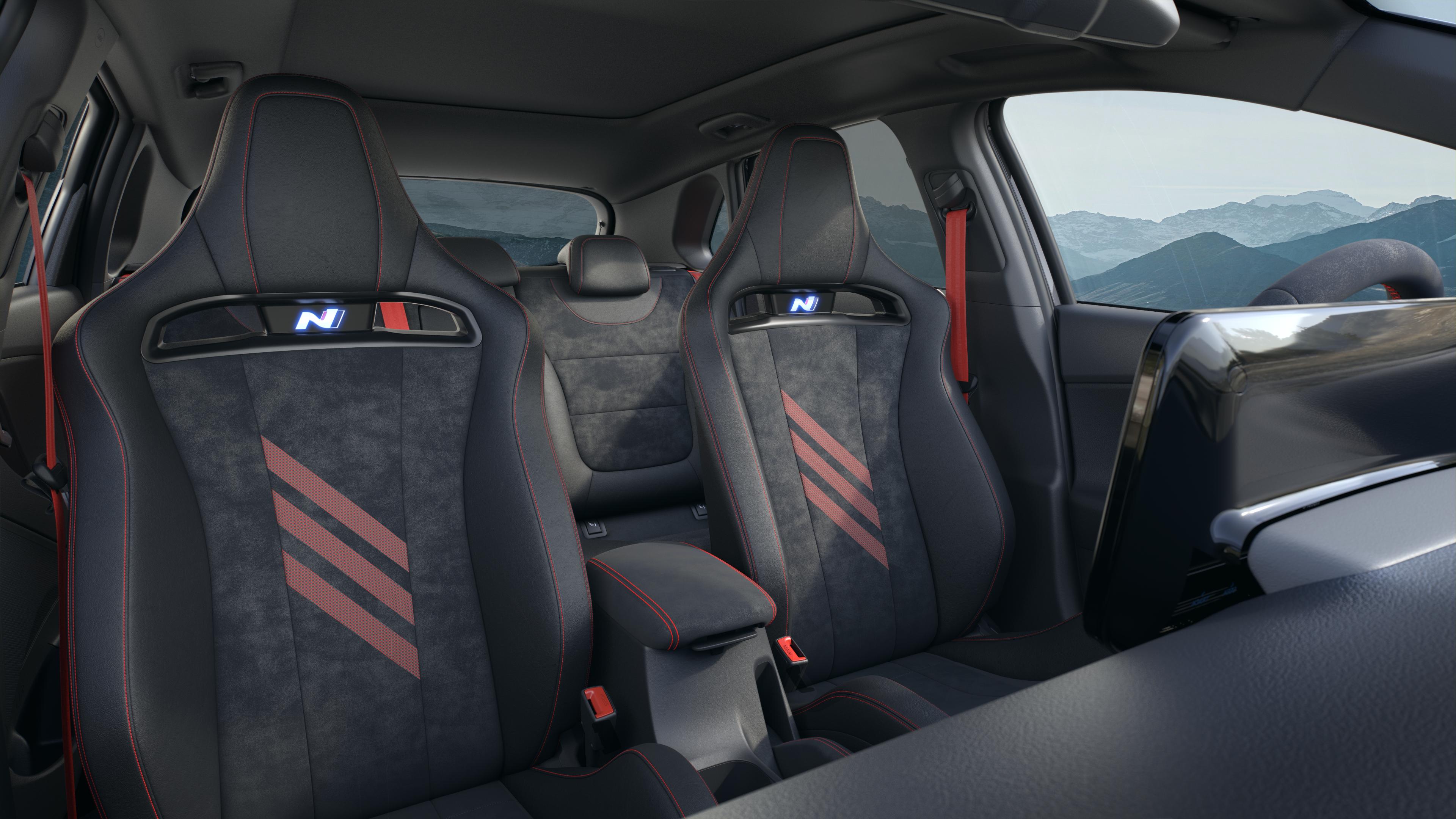 Hyundai i30 N (MK3) Detailansicht 1. Sitzreihe