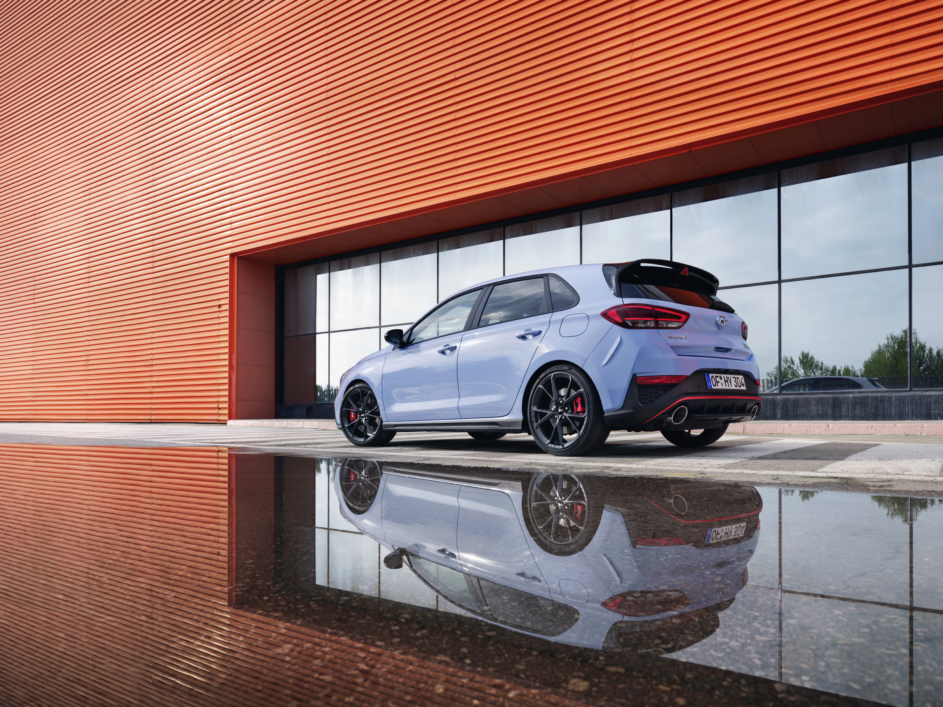 Hyundai i30 N (MK3) Schrägansicht Heck statisch