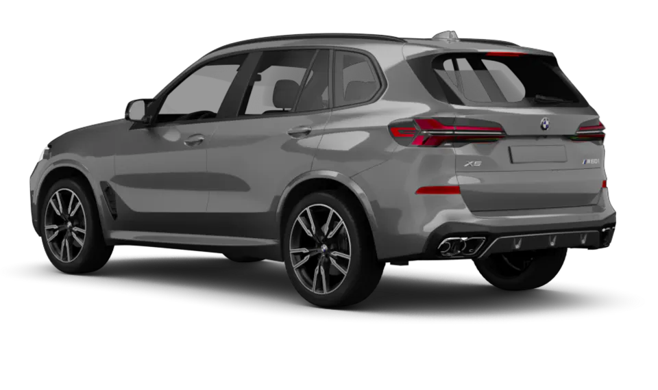 Freisteller eines BMW X5 (G65-G95) in BMW Individual Dravitgrau Metallic - Ansicht schräg hinten