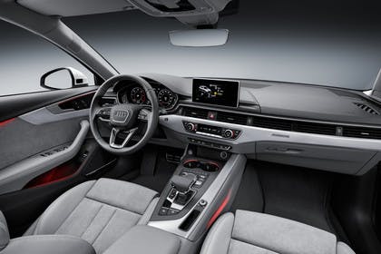 Audi A4 allroad quattro Innenansicht Beifahrerposition Studio statisch grau