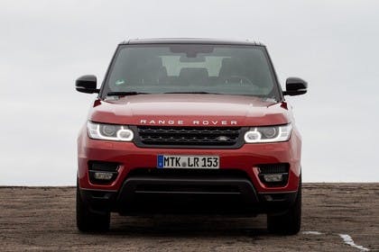 Land Rover Range Rover Sport LW Aussenansicht Front statisch rot