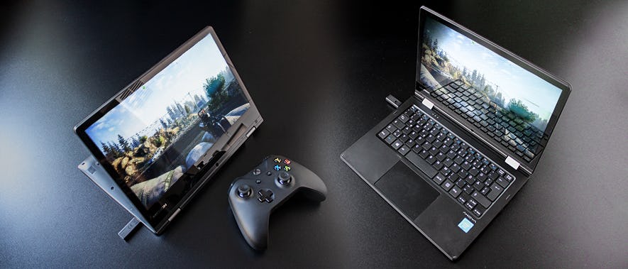 Shadow verwandelt den Aldi Laptop in einen Gaming PC