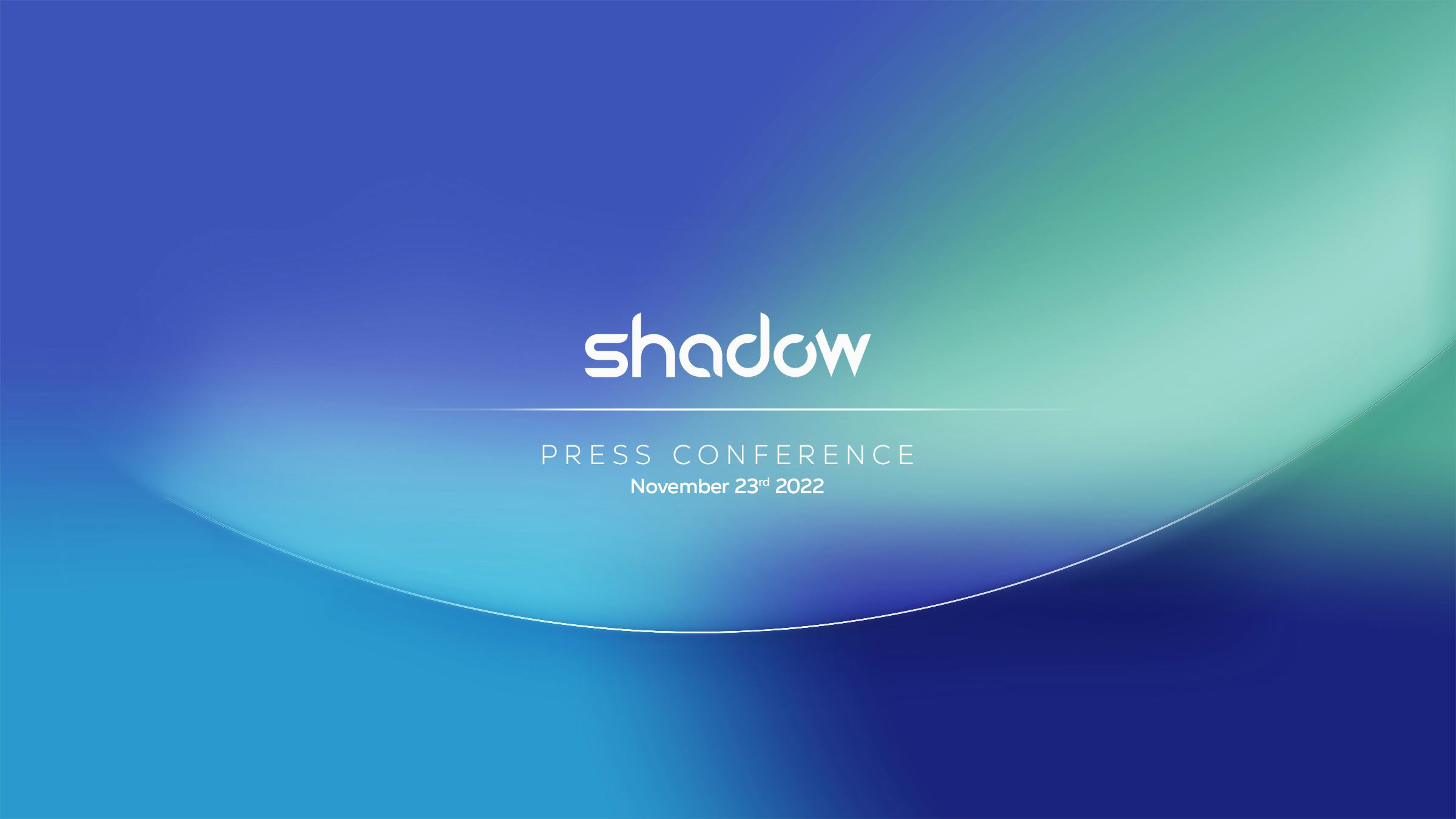 Follow our November 23rd Press Conference Live from Paris