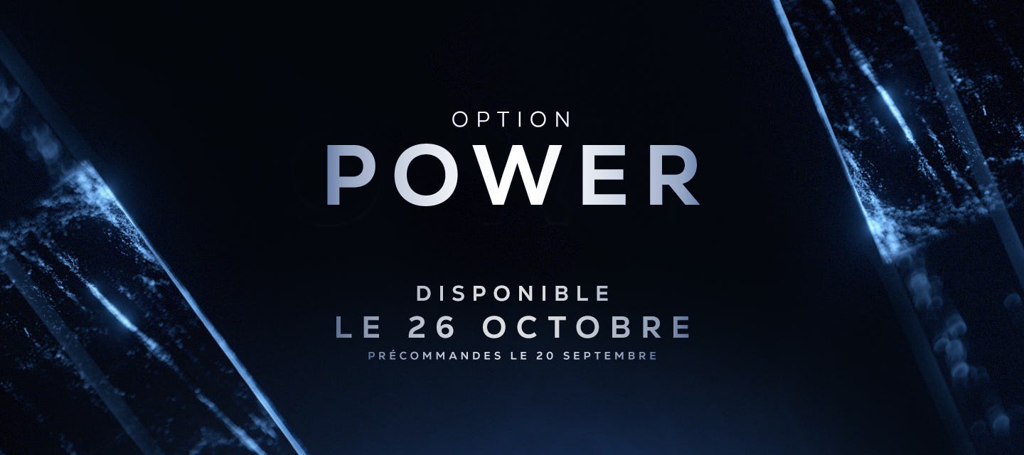 L’Option Power de Shadow disponible le 26 octobre, et en précommandes dès le 20 septembre