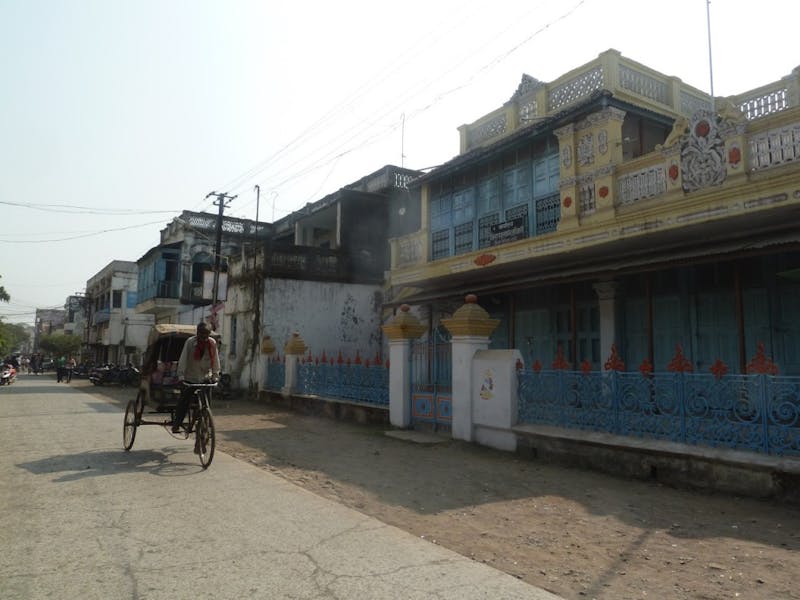 Street scene today in Magan Wadi area, Wardha. Photo by Thalia Kennedy.