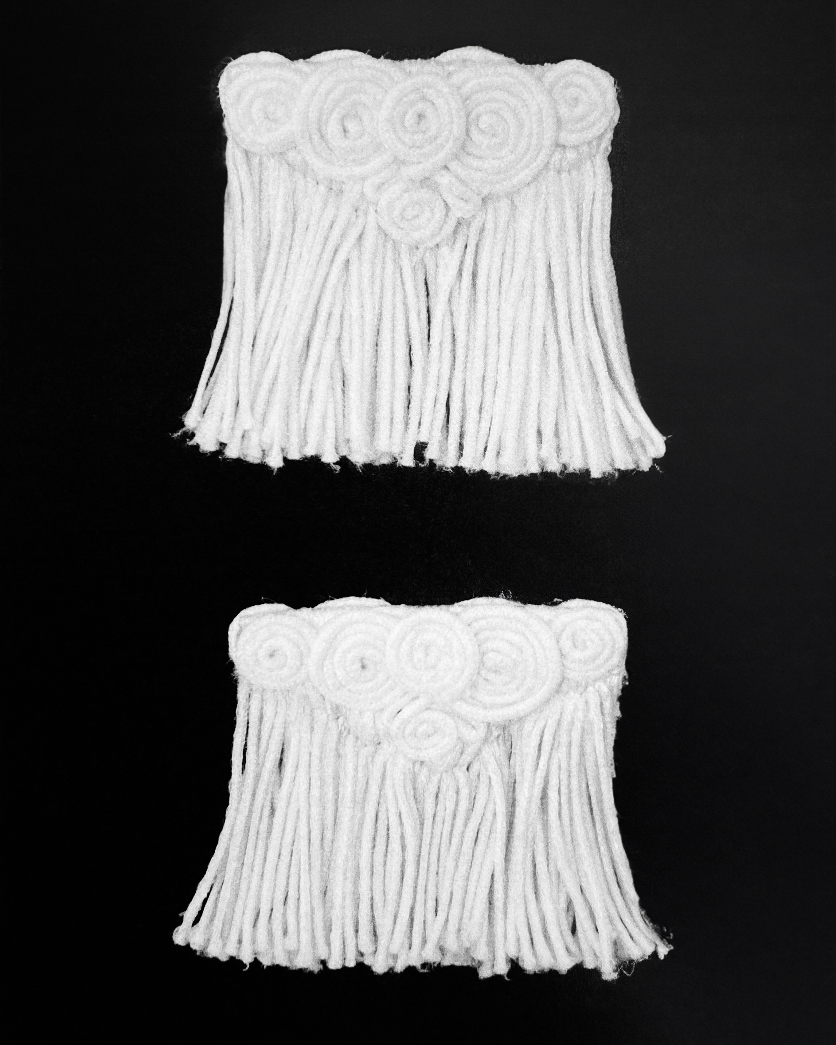 SHANGRI-LA EARRINGS, WHITE