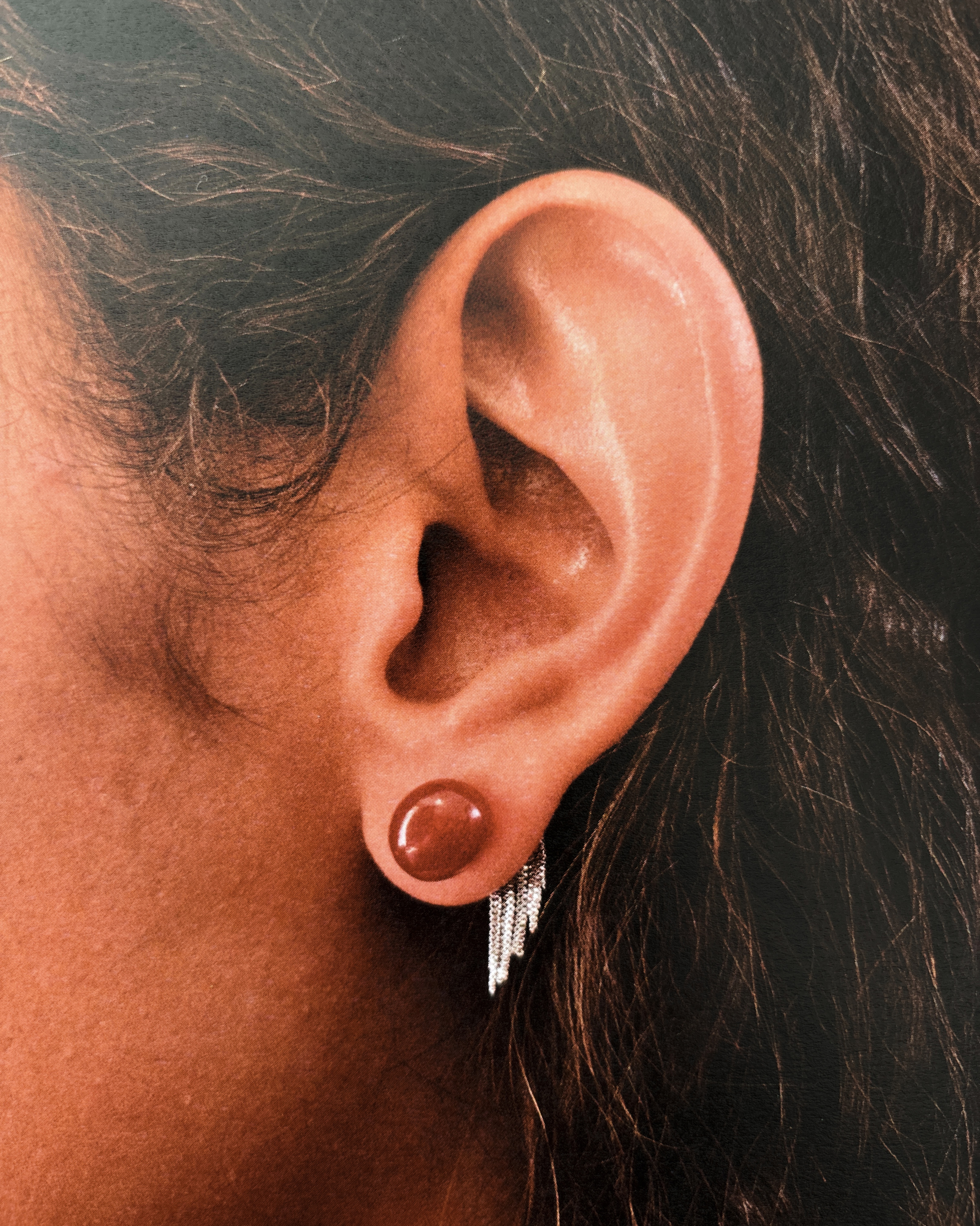 CECILY EARRINGS, CARNELIAN