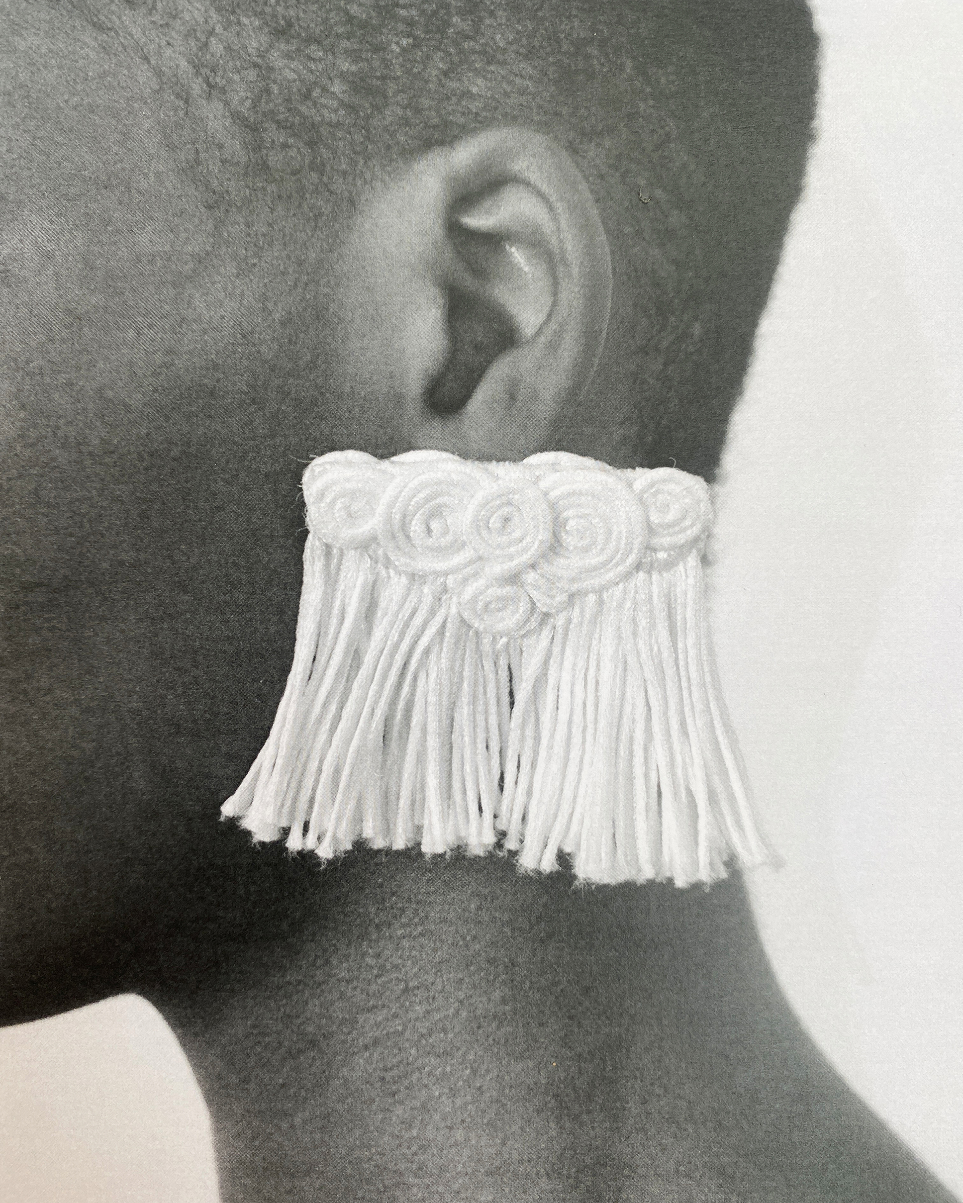 SHANGRI-LA EARRINGS, WHITE