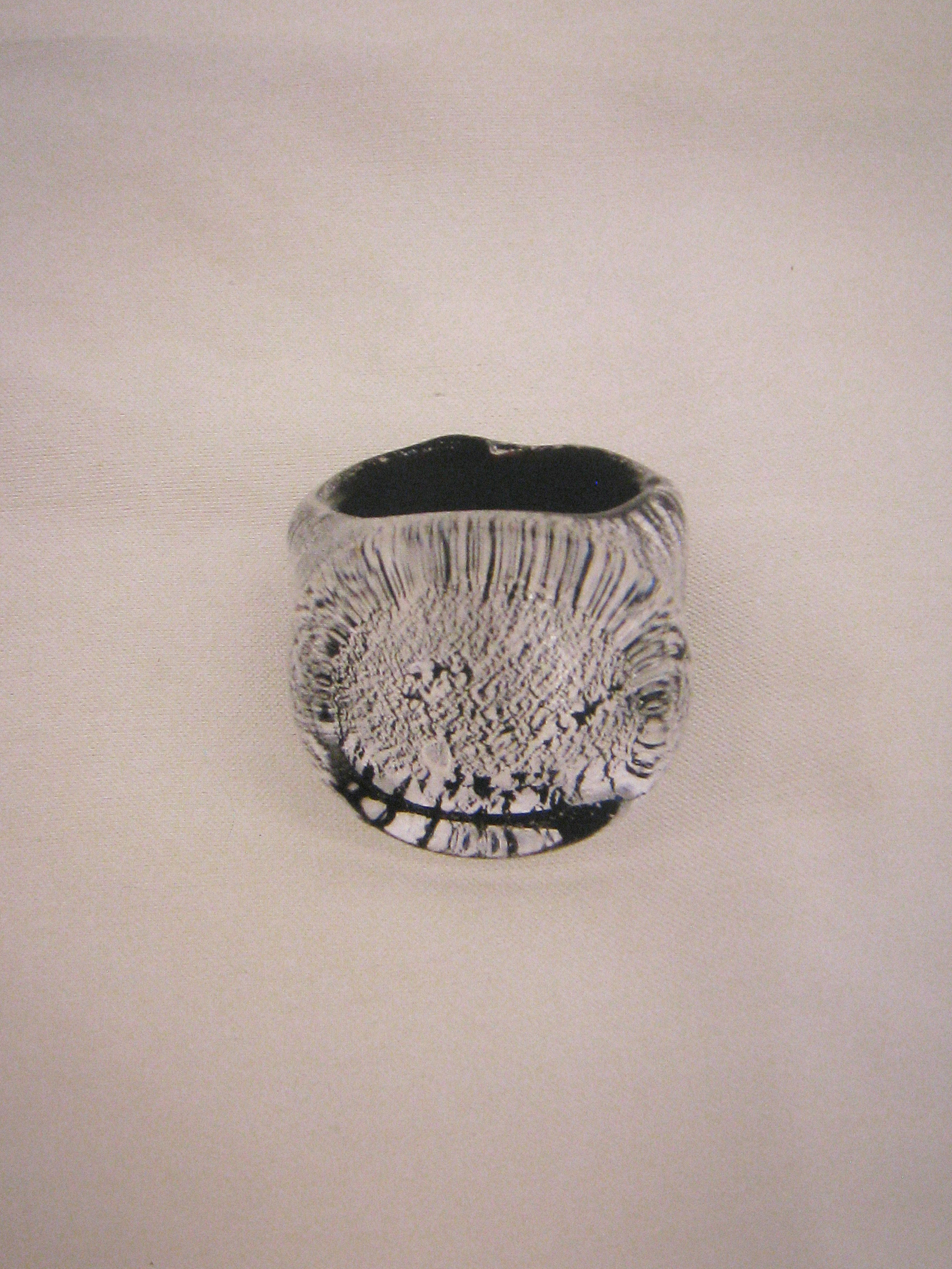 LALIQUE RING, ARGENTO