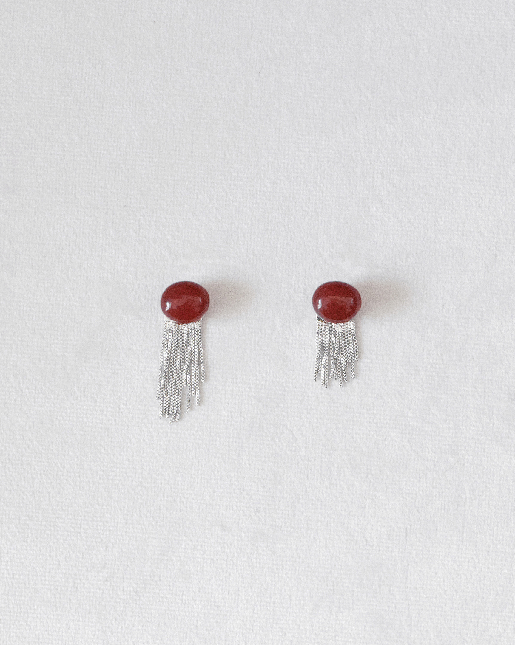 CECILY EARRINGS, CARNELIAN