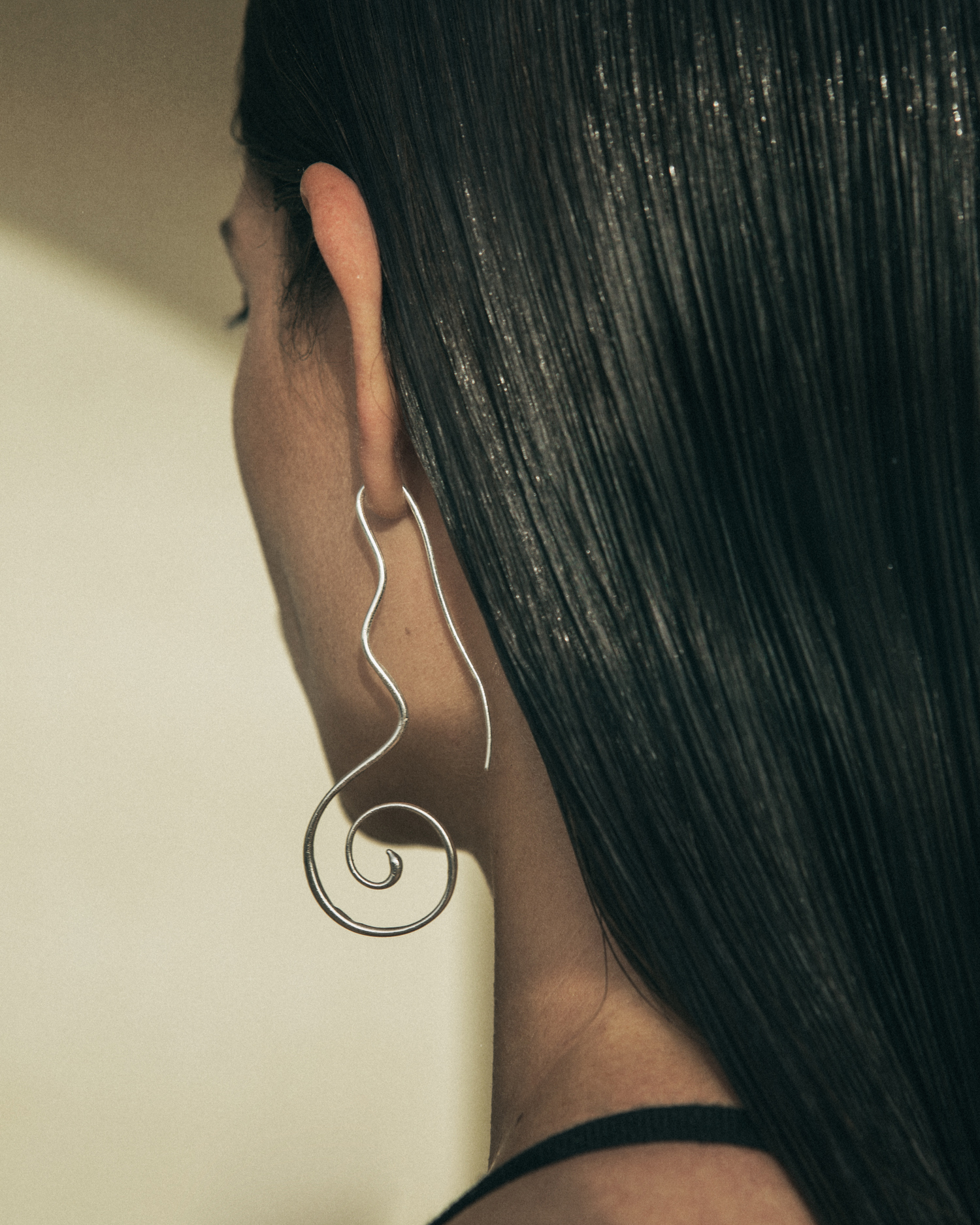 SMITHSON EARRINGS, SILVER