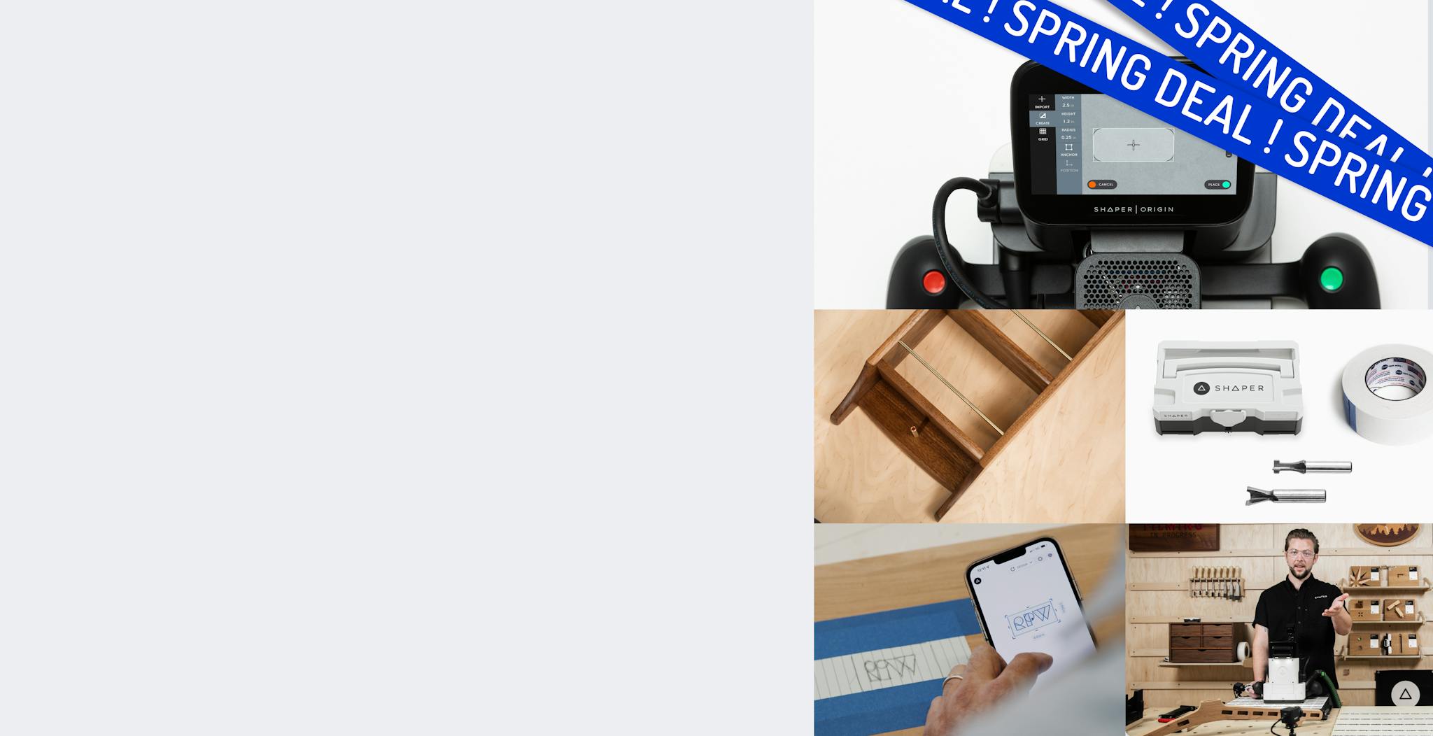 Shaper origin europe deals