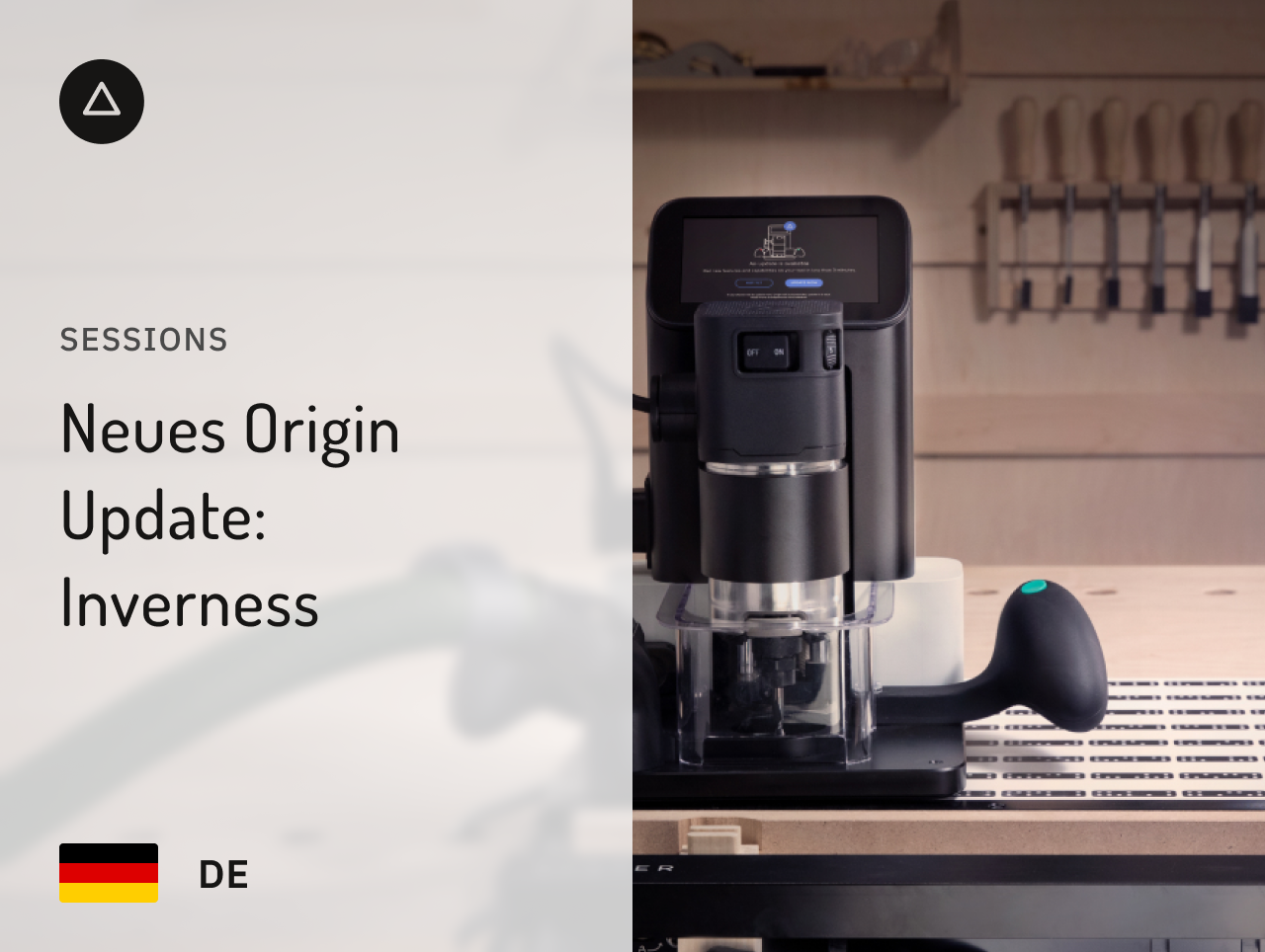 Neues Origin Update Inverness (Deutsch/German) Shaper Sessions