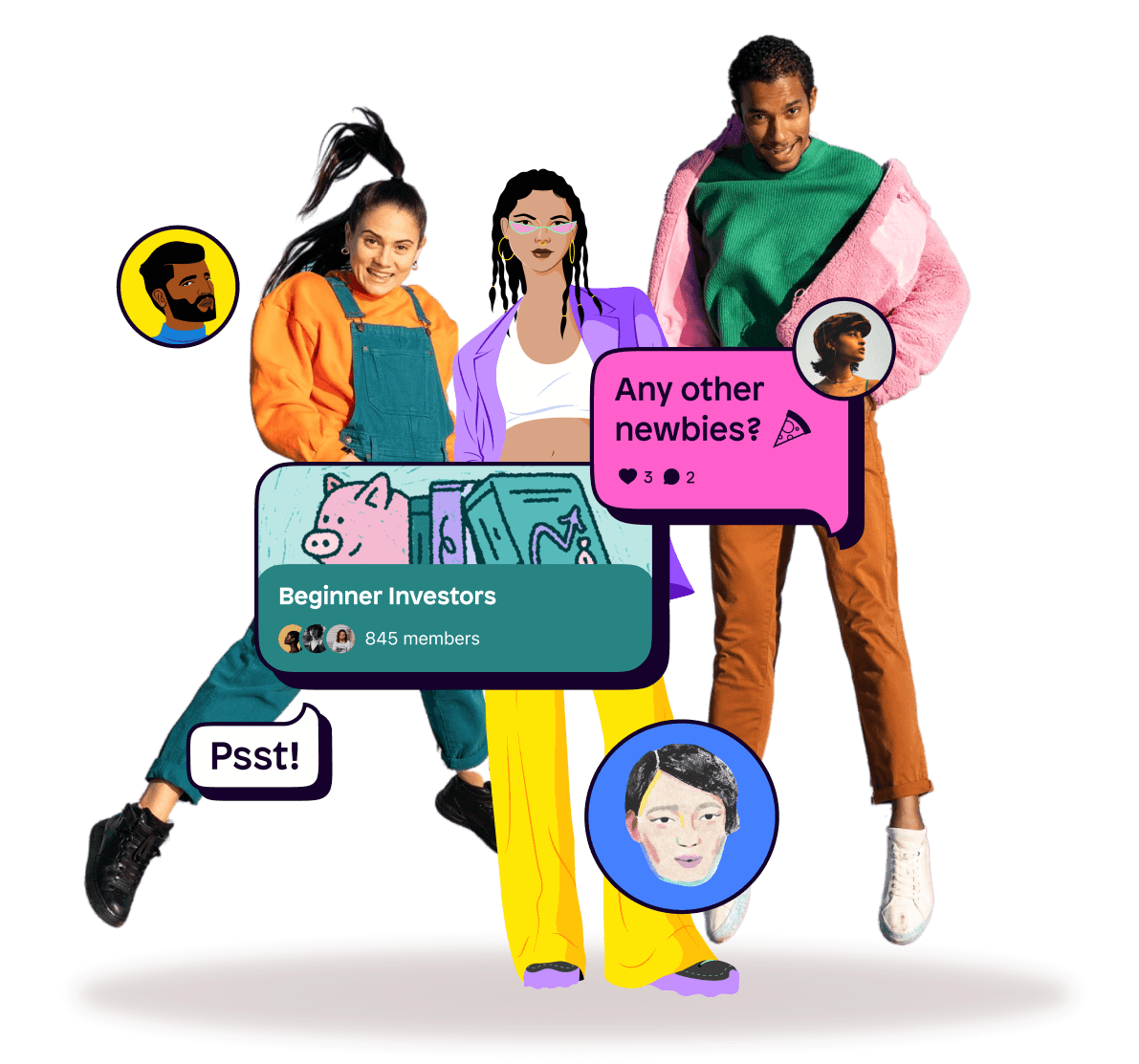 A group of Shares users