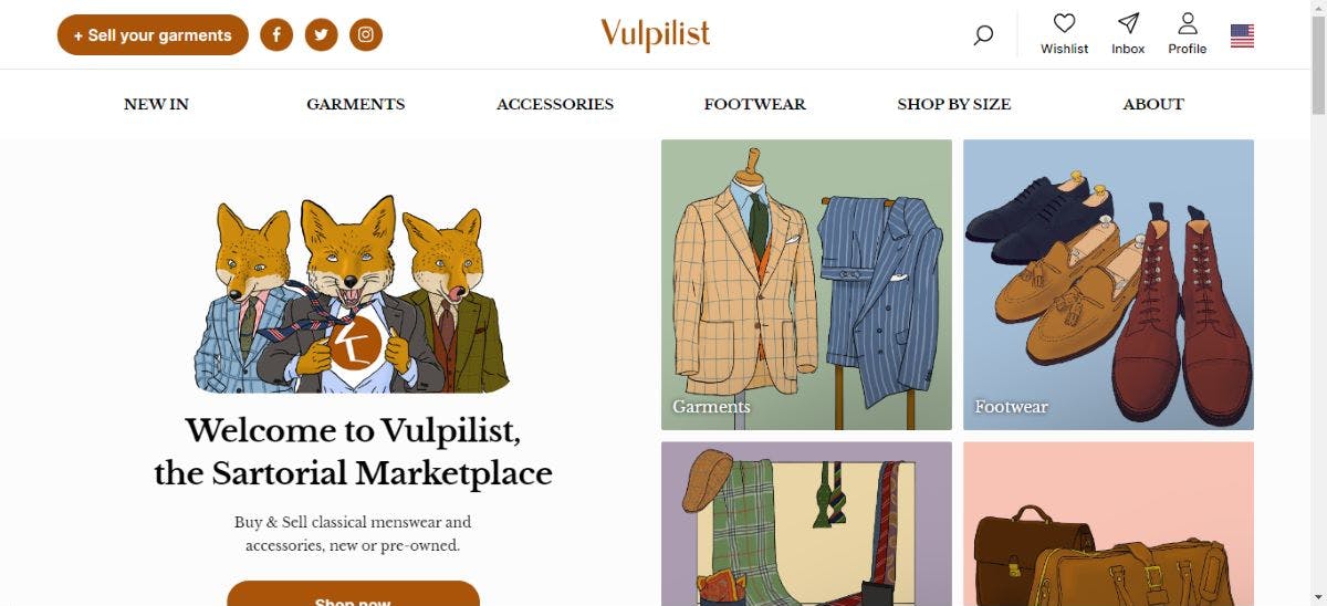 The Vulpilist homepage