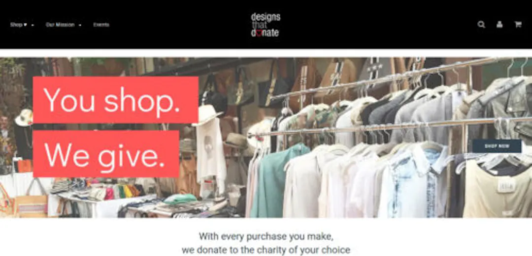 DesignsThatDonate reciprocates sales