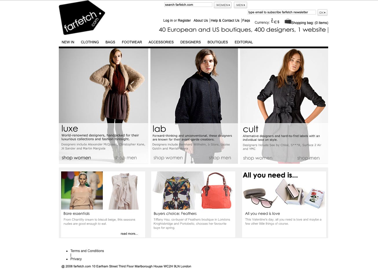 farfetch.com - 2024 website