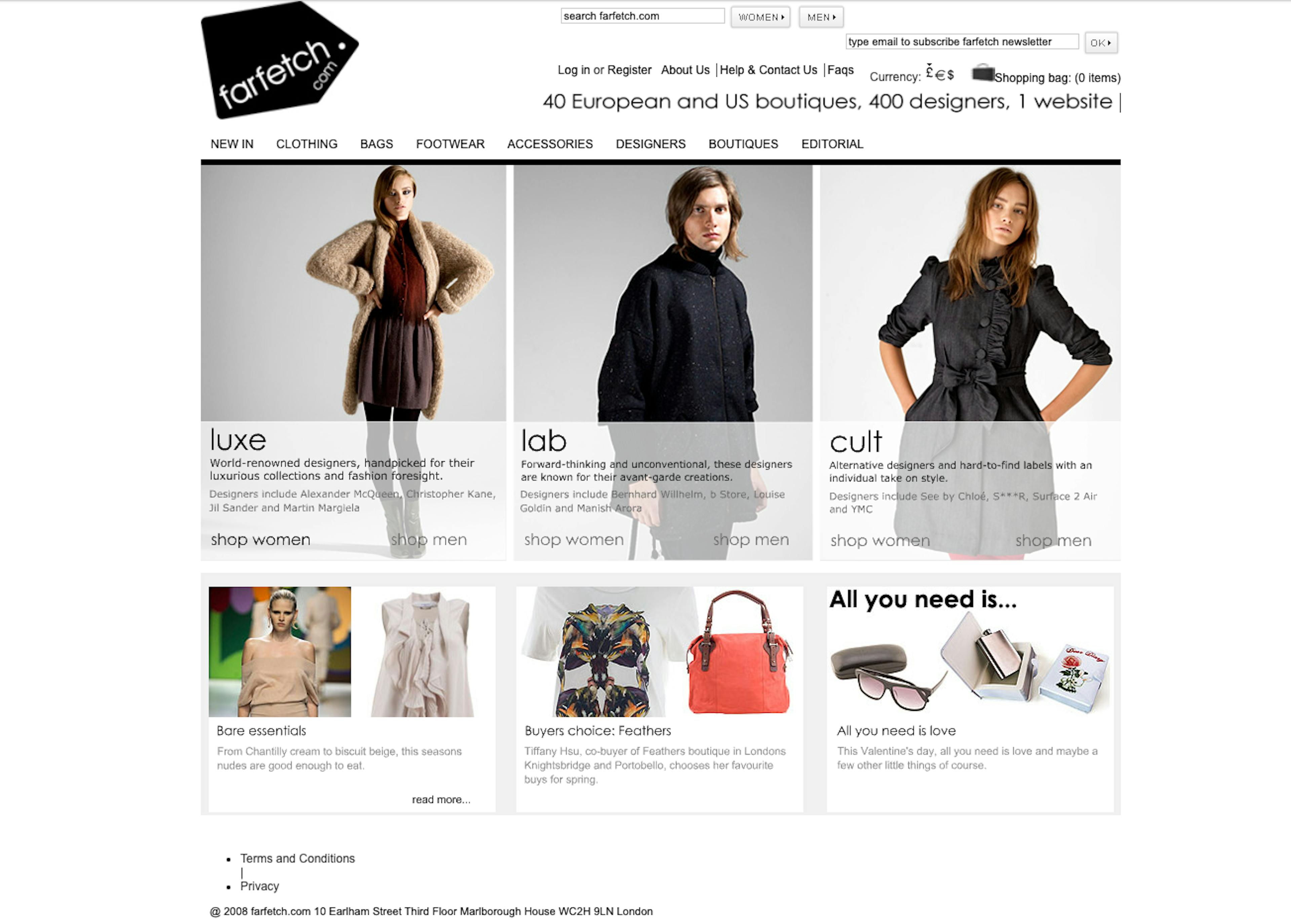 farfetch.com - 2024 website