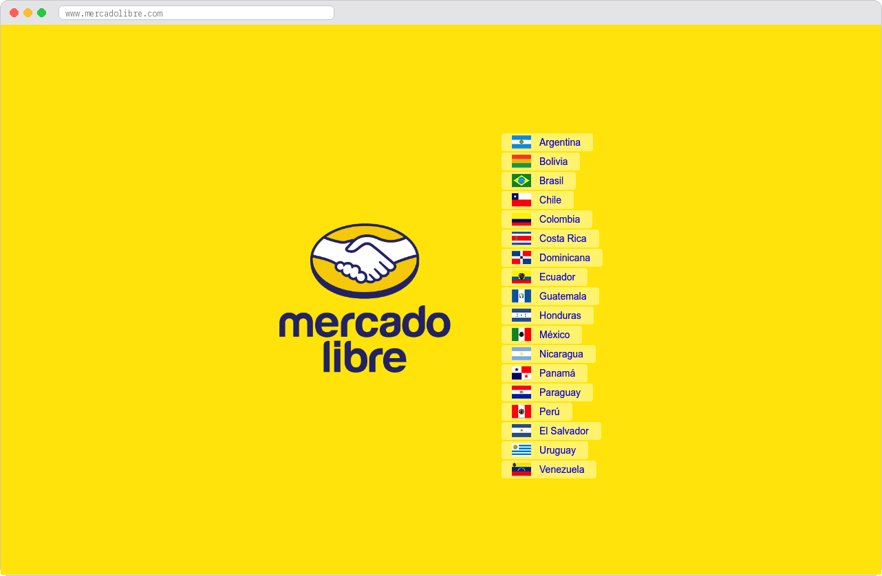 MercadoLibre marketplace homepage screenshot