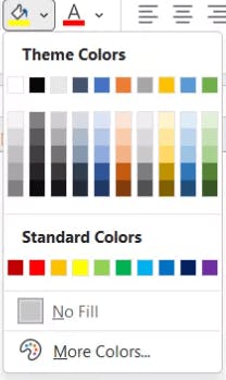Midatha Fill Color Fill