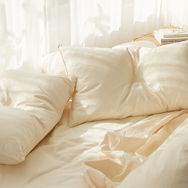 pillowcases and sheets