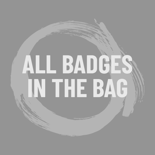 All badges in the bag inactive