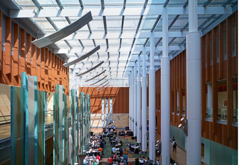 Shildan Terracotta, UM Ross School of Business, Terracotta Rainscreen, Granatrot 