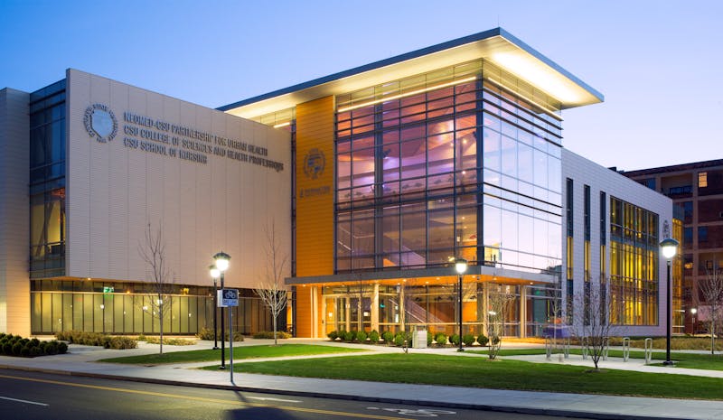 Shildan Terracotta, Cleveland State University Center for Innovation in Medical Professions, Terracotta Rainscreen, ALPHATON, Ivory