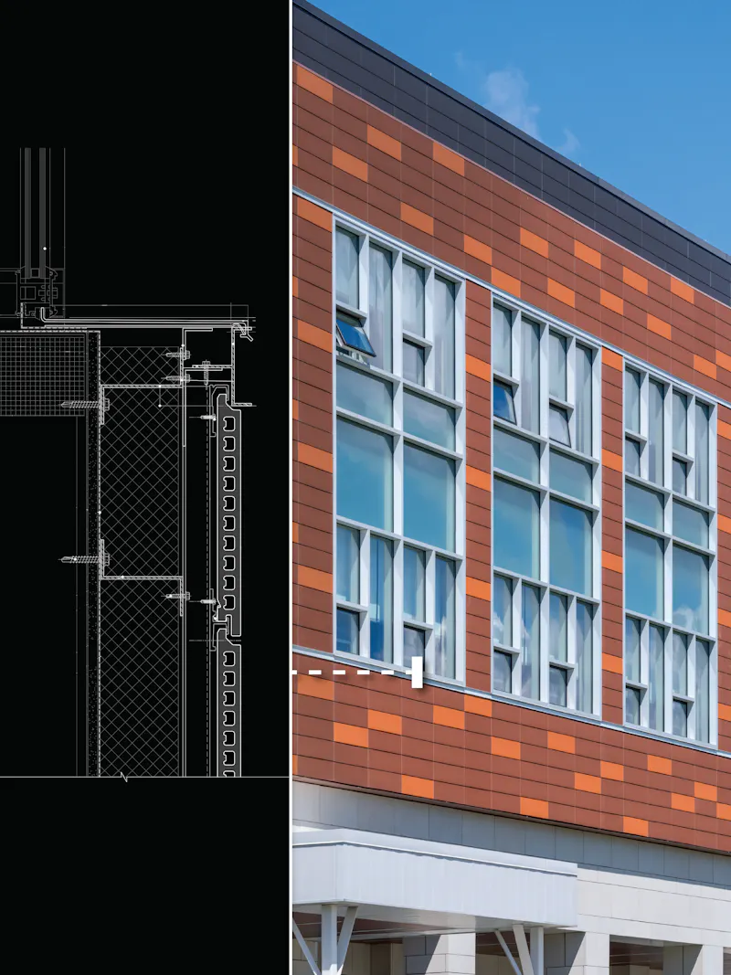 Shildan Group Terracotta Rainscreen Stockton University John F Scarpa Academic Building