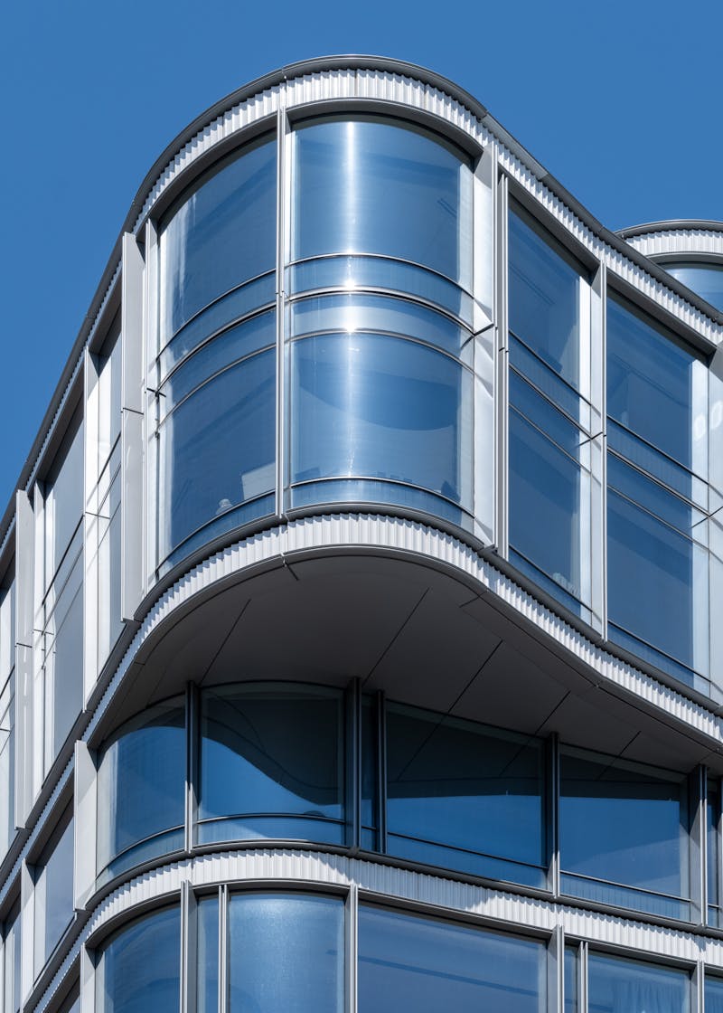 Shildan Group Terracotta, 2100 Pennsylvania Ave, White Glazed Terracotta Rainscreen