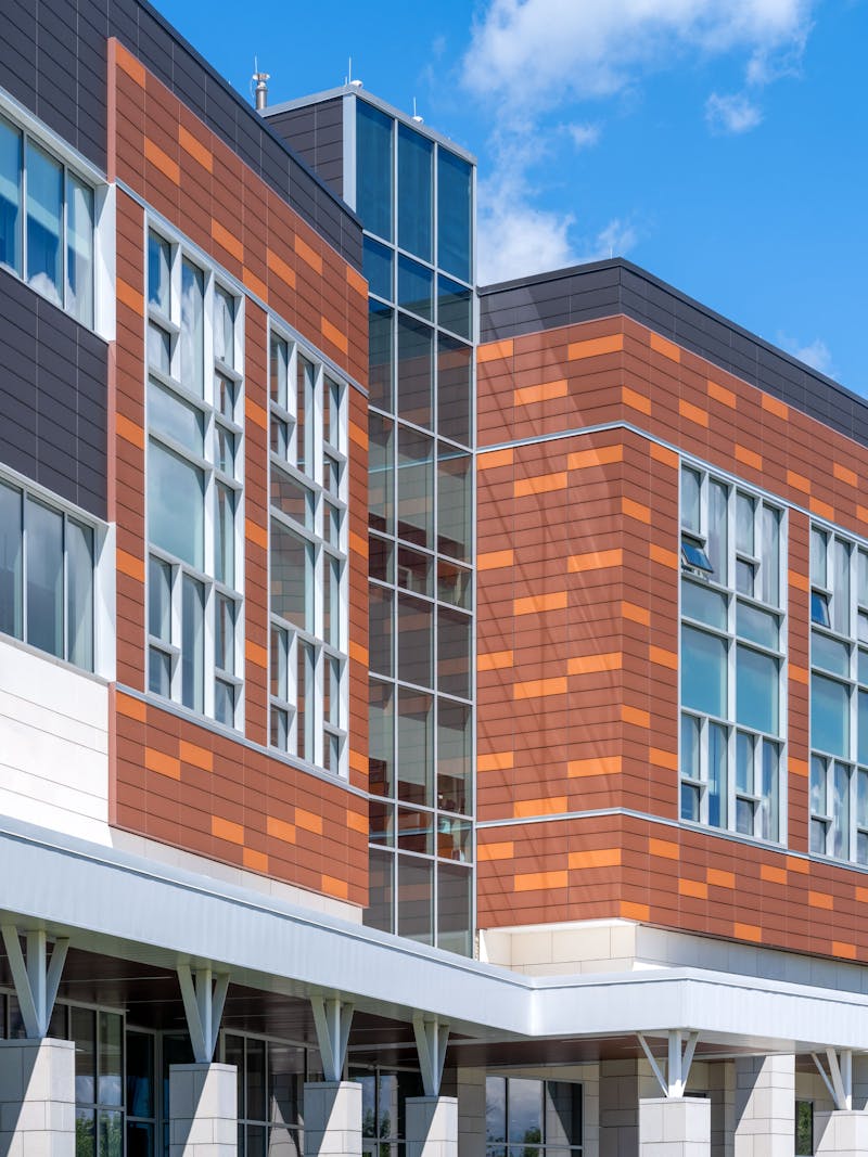 Shildan Group Terracotta Rainscreen Stockton University John F Scarpa Academic Building