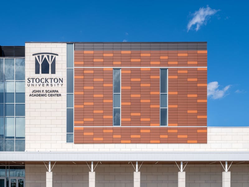 Shildan Group Terracotta Rainscreen Stockton University John F Scarpa Academic Building