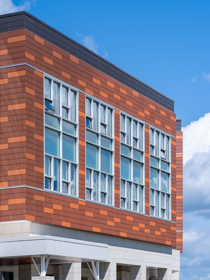 Shildan Group Terracotta Rainscreen Stockton University John F Scarpa Academic Building