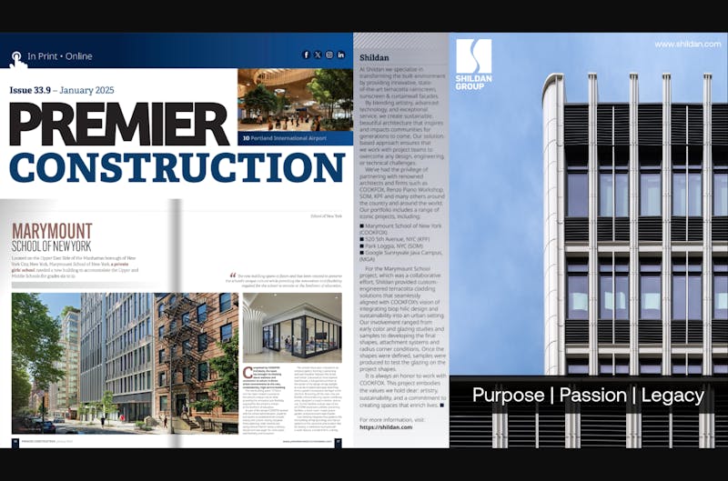 Shildan Terracotta Rainscreen Facade Systems