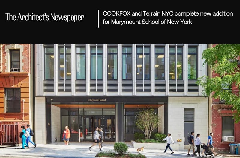 Shildan Terracotta Rainscreen Facade Systems Marymount School NYC