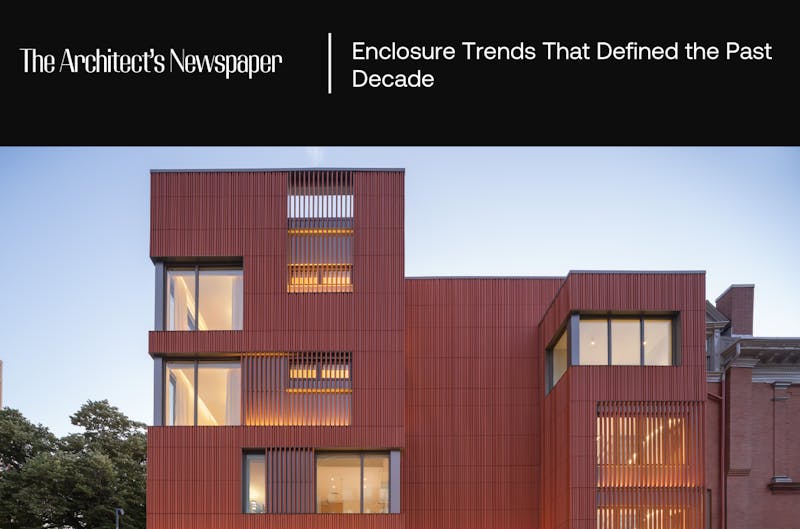 Shildan Terracotta Building Facade Enclosures