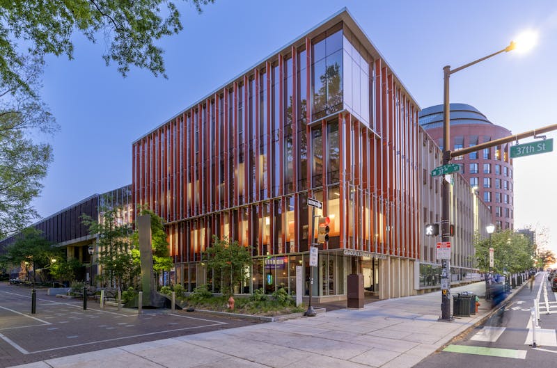 University of Pennsylvania Graduate School of Education Shildan Terracotta Rainscreen Sunscreen Facade Systems