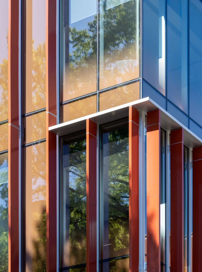 University of Pennsylvania Graduate School of Education Shildan Terracotta Rainscreen Sunscreen Facade Systems
